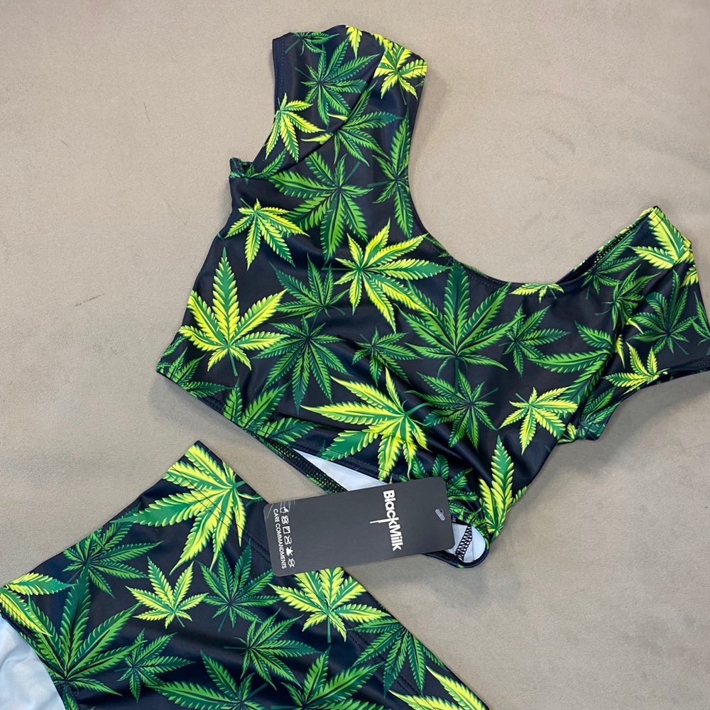 SOLD!!! Blackmilk Woah Dude Nana Suit - Swim/Festival Wear - Picture 7 of 10